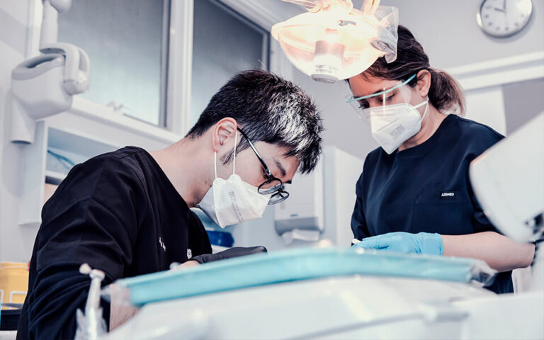 Surgical orthodontics performed at Blackburn Orthodontics